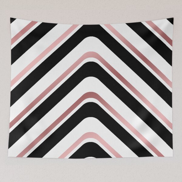 Item preview, Black and rose gold chevron designed and sold by MrJean.