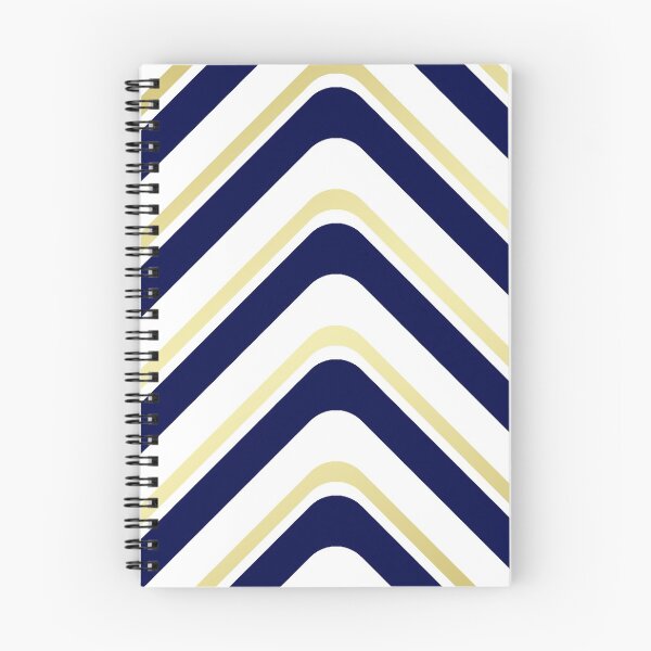 Item preview, Dark blue and gold chevron designed and sold by MrJean.