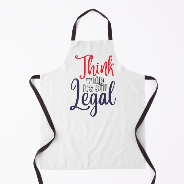 Item preview, Think while it's still legal, red white & blue designed and sold by Auntieck.