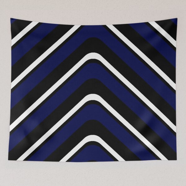 Item preview, Dark blue and white chevron designed and sold by MrJean.