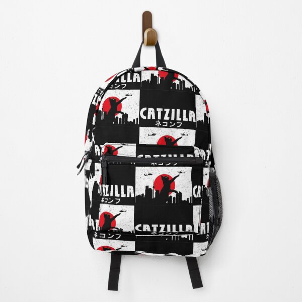 Item preview, Catzilla Japanese Vintage Sunset Style Cat Lover| Perfect Gift designed and sold by heathesvan.