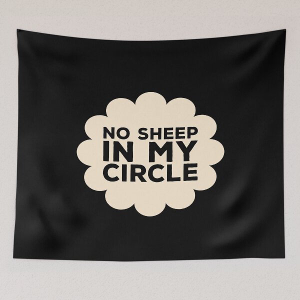 Item preview, No Sheep in my Circle designed and sold by ciaobebo.