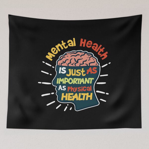 Item preview, Mental Health Is Just As Important As Physical Health | World Mental Health Day designed and sold by ghazalish.