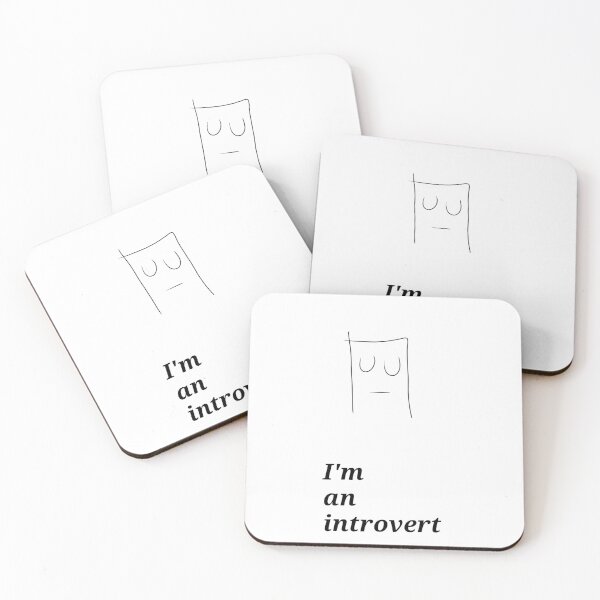 Item preview, I'm an introvert. designed and sold by Prexapagi.