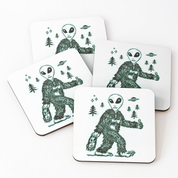 Item preview, Alien Bigfoot designed and sold by domdesigns468.