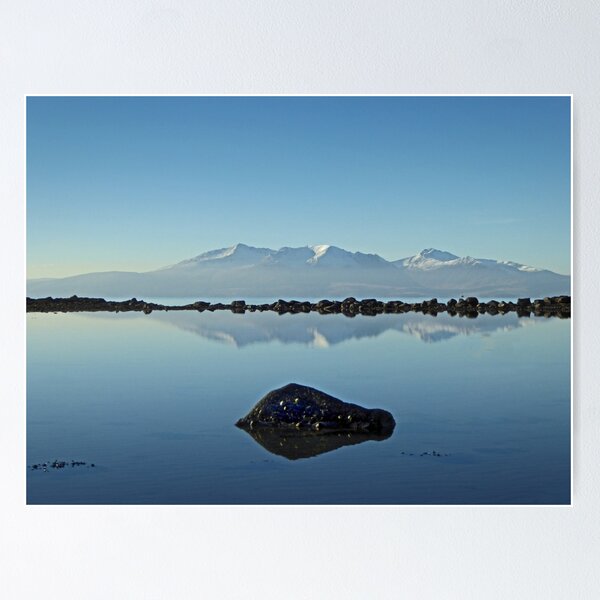 Item preview, Winter Arran Reflection on Seamill Beach 2 designed and sold by George Crawford.