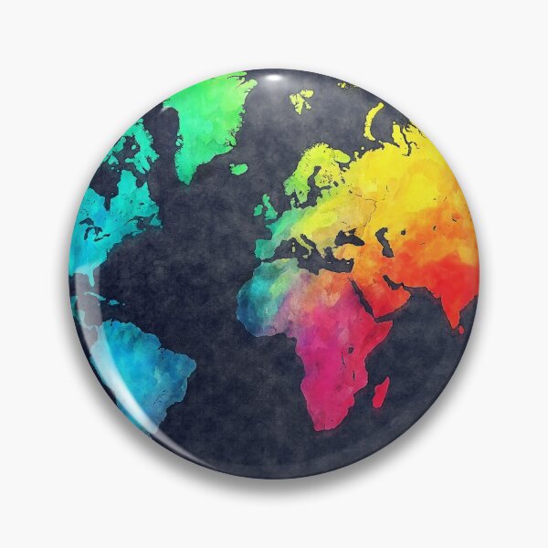 Item preview, world map watercolor 6 #map #worldmap designed and sold by JBJart.