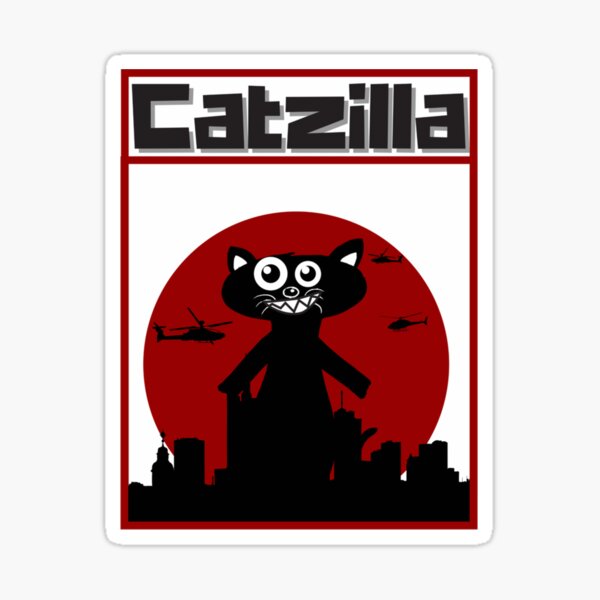 Item preview, Catzilla| Perfect Gift designed and sold by heathesvan.