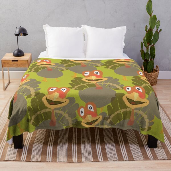 Item preview, Funny Turkeys Green designed and sold by ArtMeetsPizza.