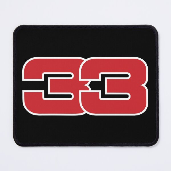 Item preview, 33 Driver Number (Black BG) designed and sold by FilipeFerreira.
