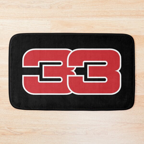 Item preview, 33 Driver Number (Black BG) designed and sold by FilipeFerreira.