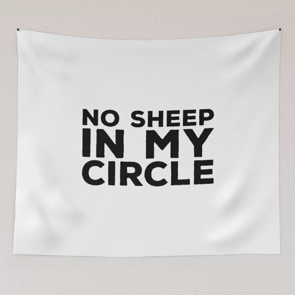 Item preview, No Sheep in my Circle designed and sold by ciaobebo.