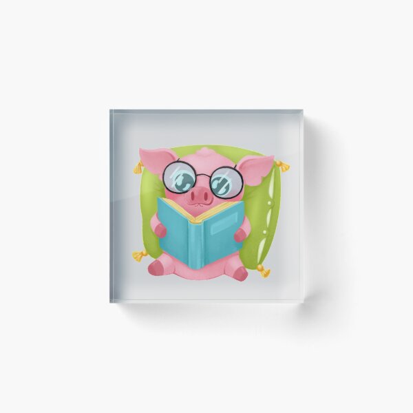 Item preview, Molly the Micro Pig - Cute Reader designed and sold by Innostudio.