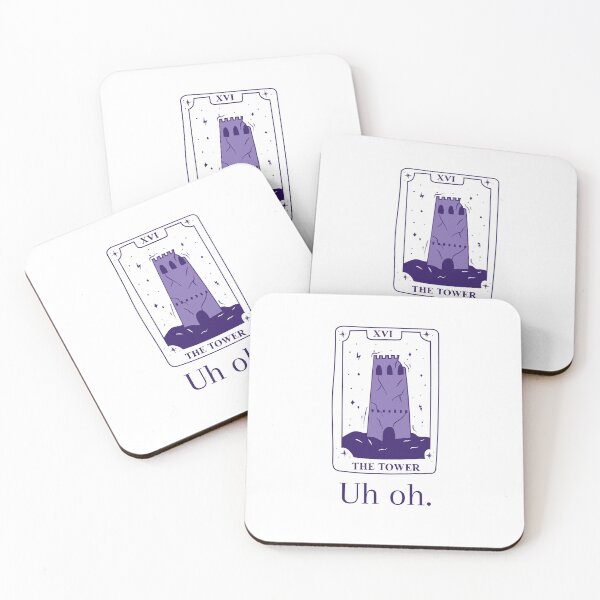 Item preview, The Tower Card designed and sold by avaminerva.