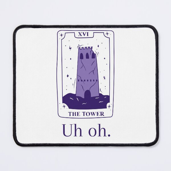 Item preview, The Tower Card designed and sold by avaminerva.