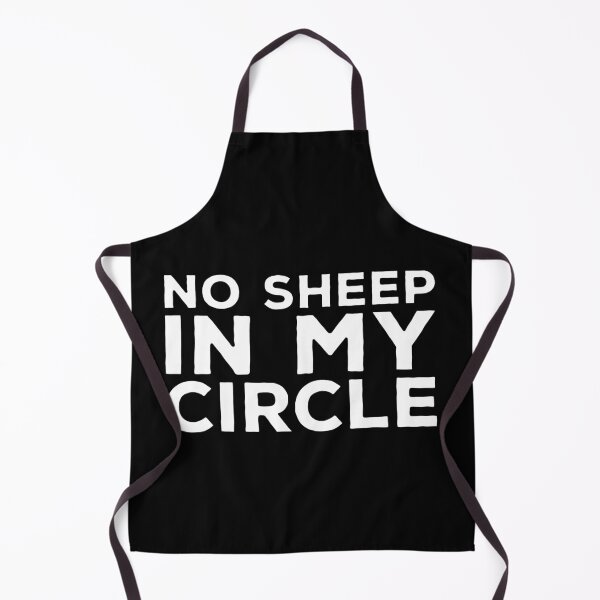 Item preview, No Sheep in my Circle simple letters designed and sold by ciaobebo.