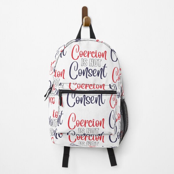 Item preview, Coercion is not consent, red white & blue designed and sold by Auntieck.