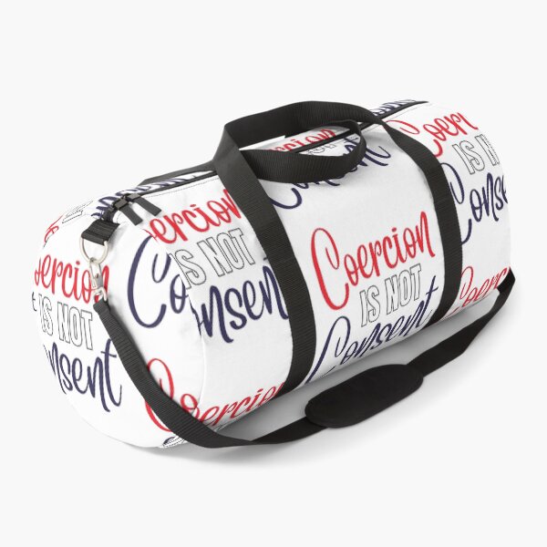 Item preview, Coercion is not consent, red white & blue designed and sold by Auntieck.