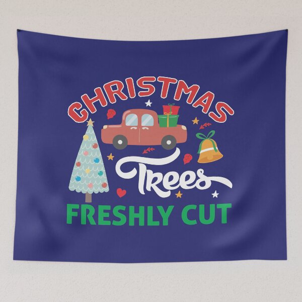 Item preview, Christmas Trees Freshly Cut designed and sold by banglalook.
