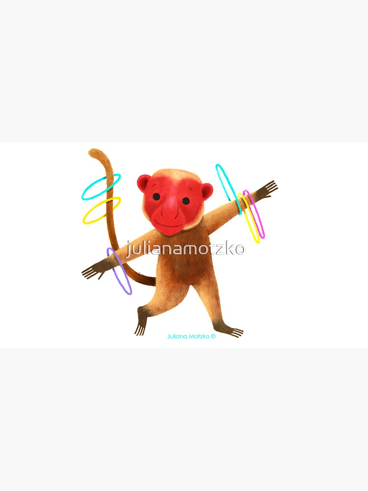Uakari Monkey equilibrist by julianamotzko