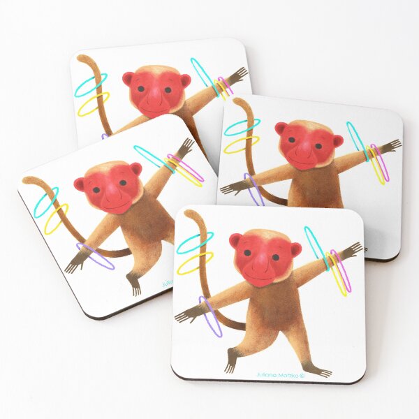 Item preview, Uakari Monkey equilibrist designed and sold by julianamotzko.
