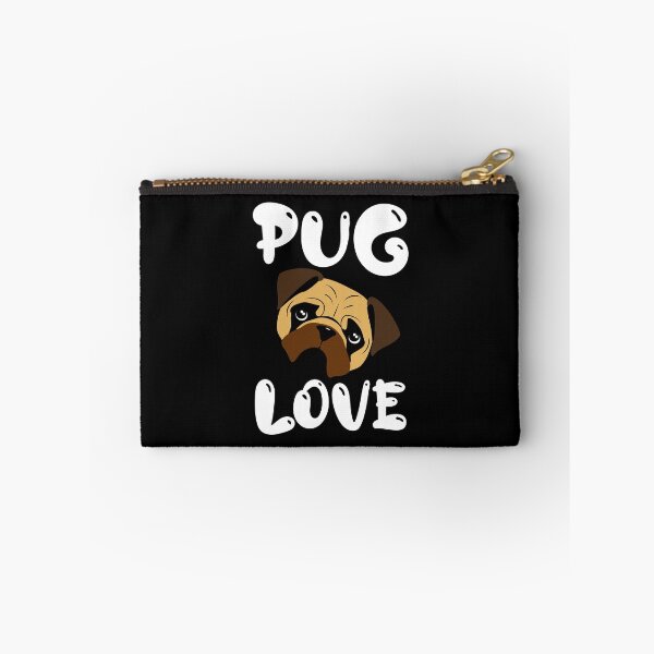 Item preview, Pug Love fun quote  designed and sold by Louise Bastard.