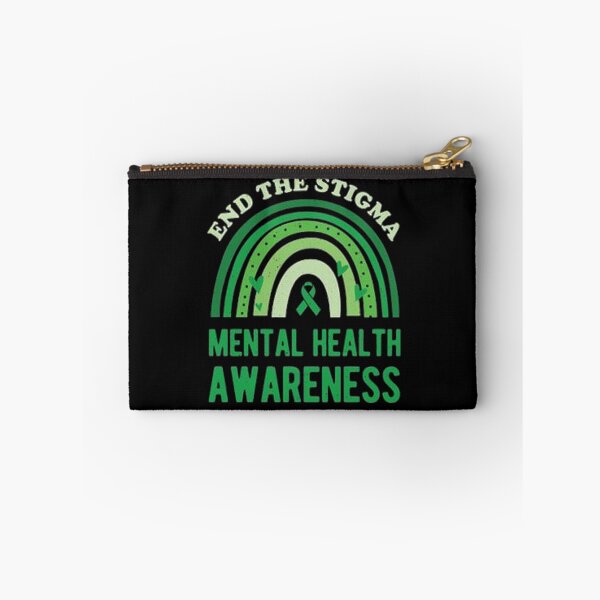 Item preview, End The Stigma Mental Health Awareness We Wear Green | World Mental Health Day  designed and sold by ghazalish.