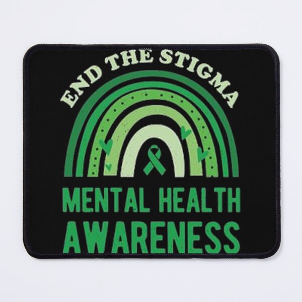 Item preview, End The Stigma Mental Health Awareness We Wear Green | World Mental Health Day  designed and sold by ghazalish.