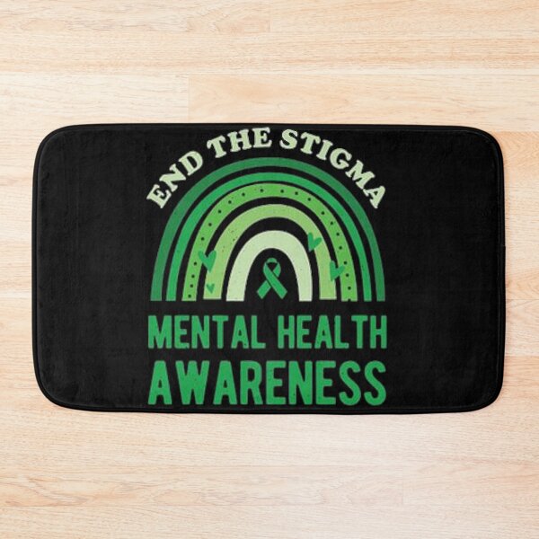 Item preview, End The Stigma Mental Health Awareness We Wear Green | World Mental Health Day  designed and sold by ghazalish.
