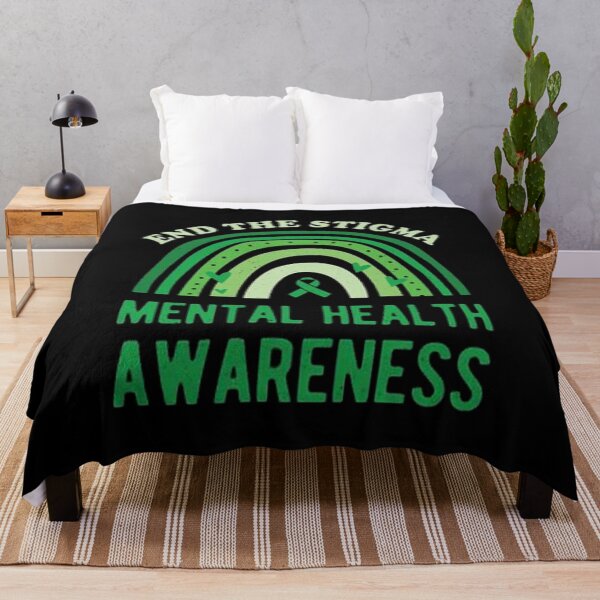 Item preview, End The Stigma Mental Health Awareness We Wear Green | World Mental Health Day designed and sold by ghazalish.