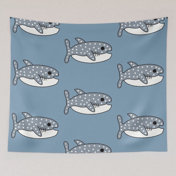 Item preview, Cute Kawaii Whale Shark designed and sold by KawaiiByDice.