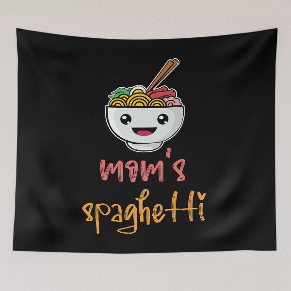 Aperçu de l'œuvre Moms Spaghetti - Joli bol à spaghetti créée et vendue par anjanaartz.