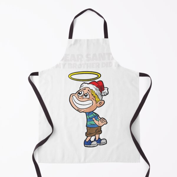 Item preview, Dear Santa My Brother Did it Innocent Angel Boy designed and sold by Moonpie90.