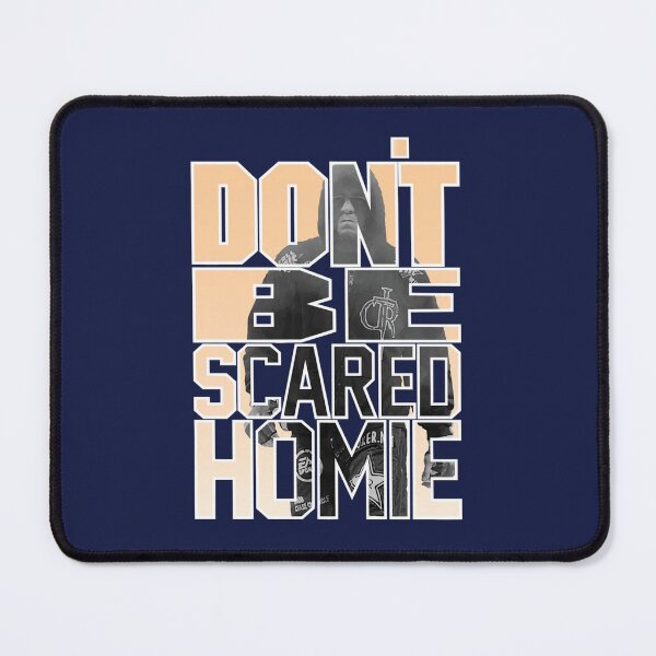 Item preview, GOAT Nick Diaz - Don_t Be Scared Homie Quote - MMA Legend designed and sold by THOMAS-BOUT.