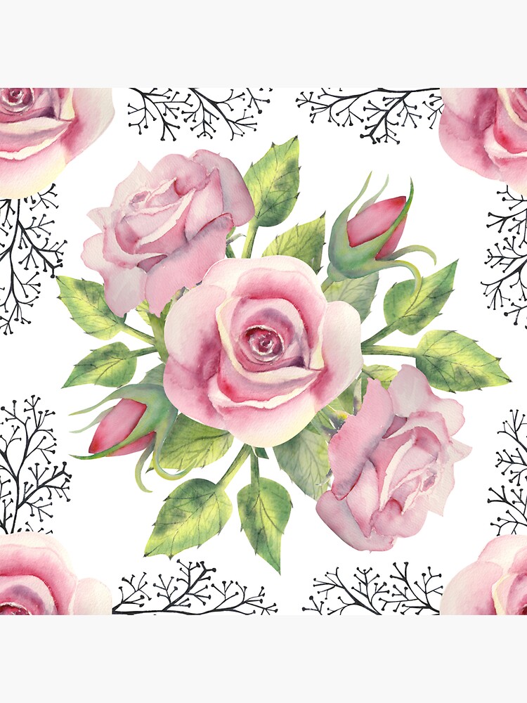 "Flowers Beautiful" Sticker for Sale by creativeidehh Redbubble