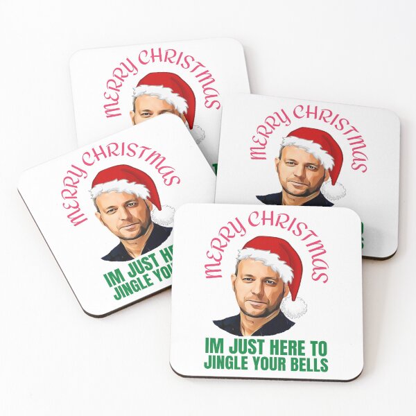Item preview, Funny Brett Sutton Merry Christmas design! I'm Just here to Jingle your bells! designed and sold by HROC.