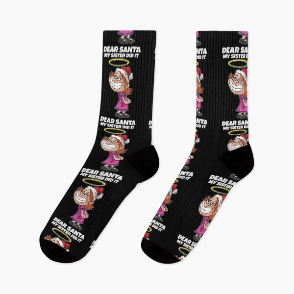 Artikelvorschau, Dear Santa My Sister Did it Innocent Angel Girl entworfen und verkauft von Moonpie90.