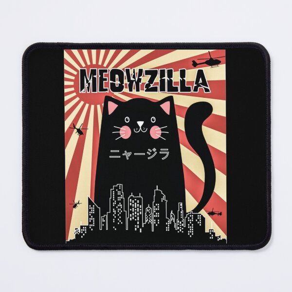 Item preview, Copy of Cute Kitten - Meowzilla Cat Catzilla In City Sunset| Perfect Gift designed and sold by heathesvan.