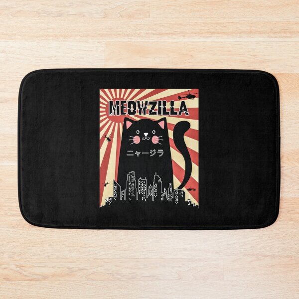 Item preview, Copy of Cute Kitten - Meowzilla Cat Catzilla In City Sunset| Perfect Gift designed and sold by heathesvan.