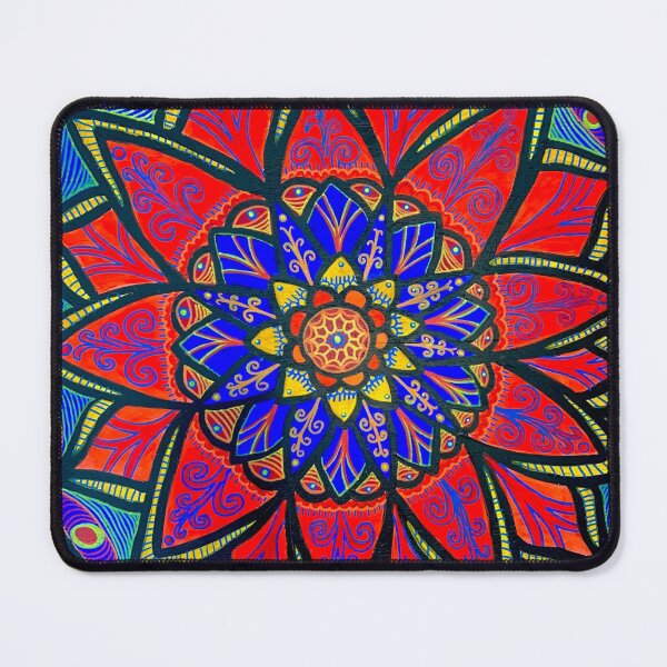 Item preview, Mandala Roja y Azul designed and sold by Tkoransky.