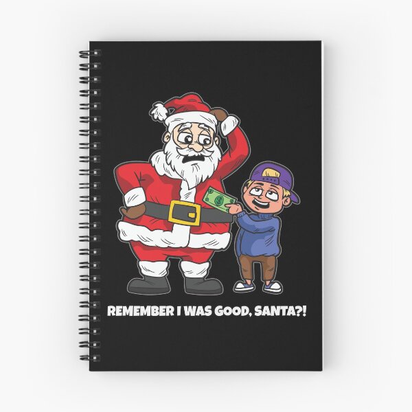 Item preview, Santa Claus getting bribed by good Boy designed and sold by Moonpie90.