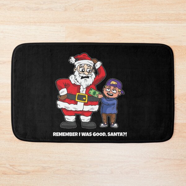 Item preview, Santa Claus getting bribed by good Boy designed and sold by Moonpie90.