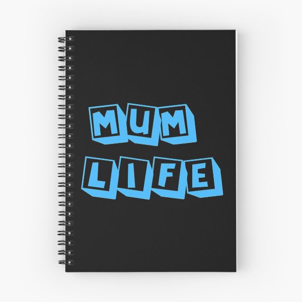 Item preview, Mum Life Cube Typography, Mum Life Text Based    designed and sold by AccidentalPur.