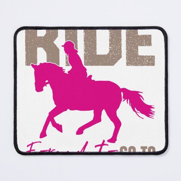 Item preview, Borne To Ride Forced To Go To School Horse Equestrians designed and sold by rippyshbarcus.