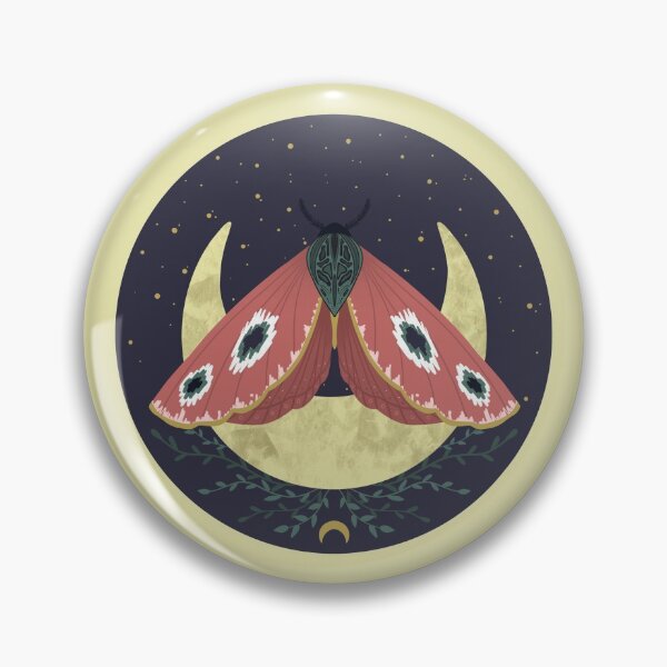 Item preview, Mystical moth over the moon designed and sold by NoBra-Store.