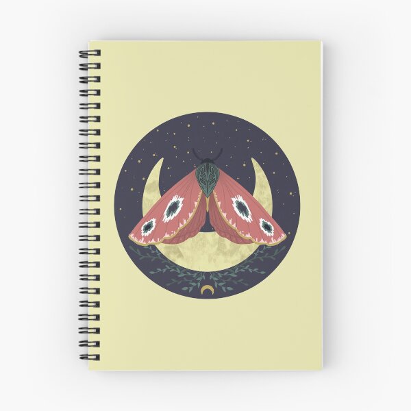 Artikelvorschau, Mystische Motte über dem Mond entworfen und verkauft von NoBra-Store.