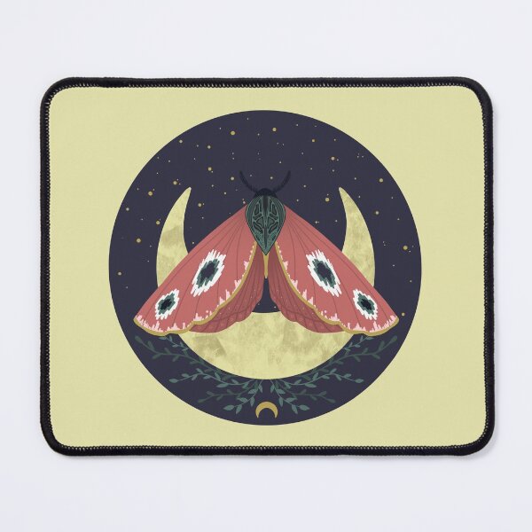 Item preview, Mystical moth over the moon designed and sold by NoBra-Store.