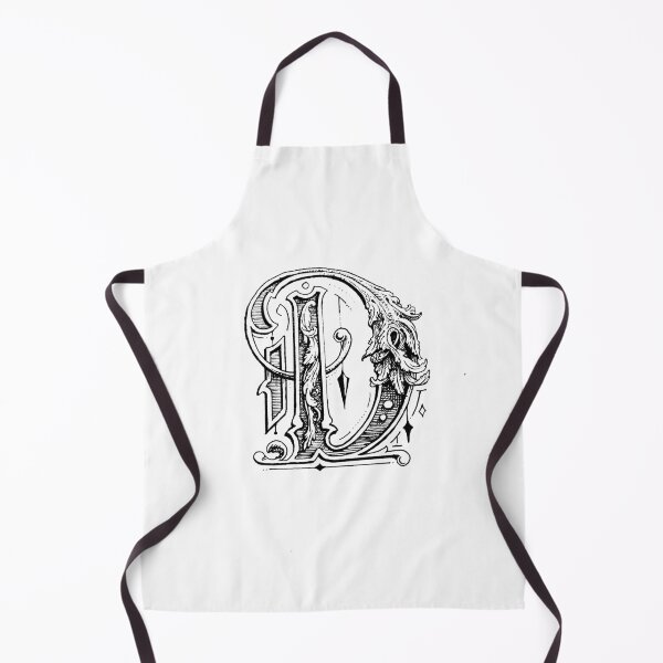 Item preview, Ornamental letter D designed and sold by Cretalyst.