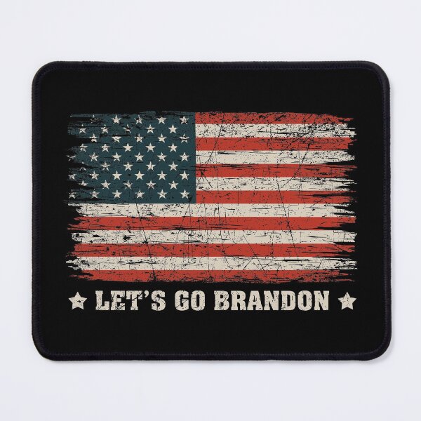 Item preview, Let's Go Brandon American Flag Vintage designed and sold by RosannaArt.