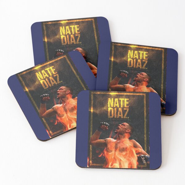 Item preview, Nate Diaz Gold Nate Diaz UFC Fighter Nate Diaz McGregor   designed and sold by THOMAS-BOUT.
